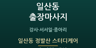 일산동 정발산 스터디케어