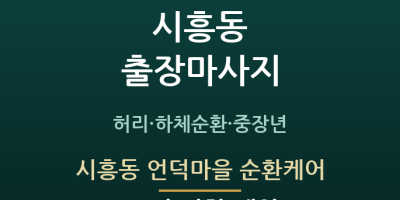 시흥동 언덕마을 순환케어