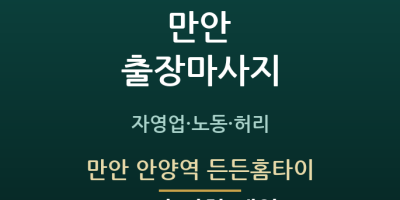 만안 안양역 든든홈타이